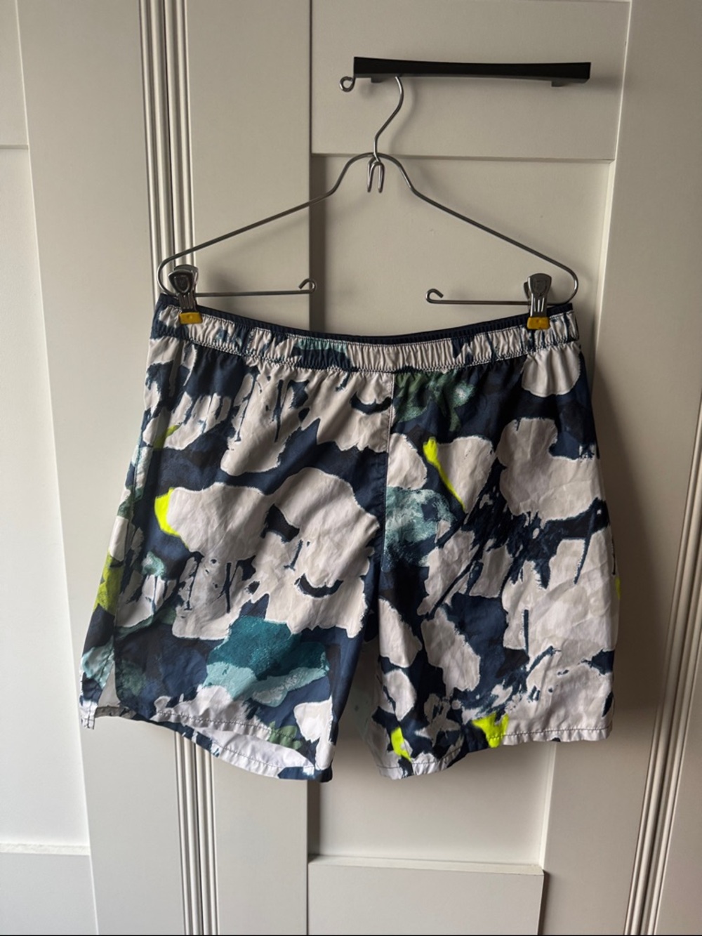 North Face Running Shorts in Navy, White & Teal